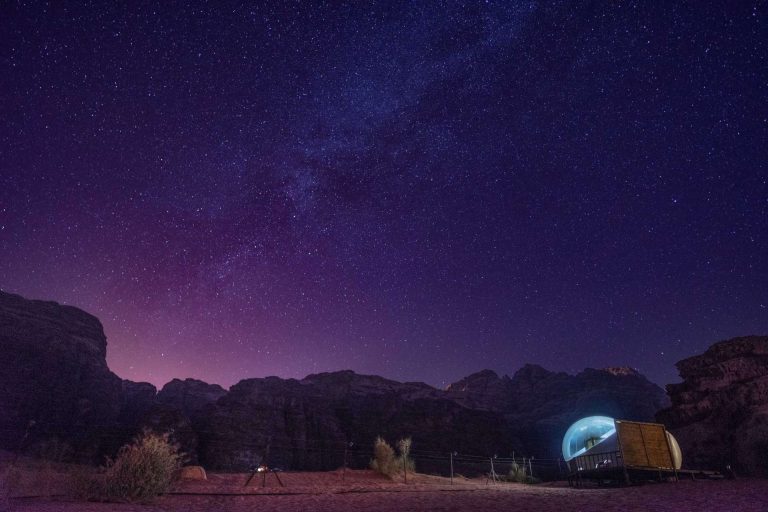 A Night in the Desert: Camping Under the Stars in Wadi Rum, Jordan